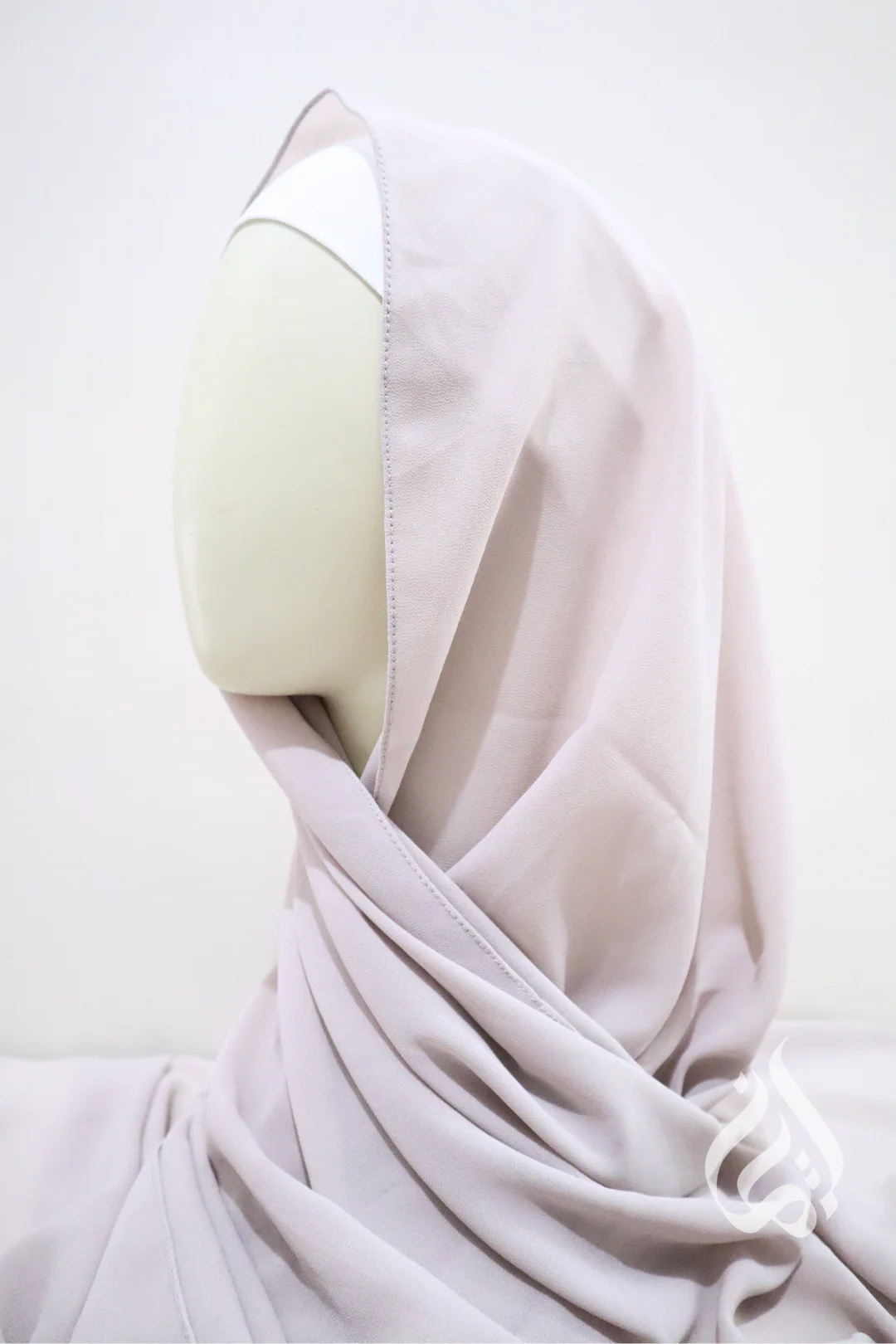 Chiffon Crepe Scarf - Rectangle (Browns) - Image 5