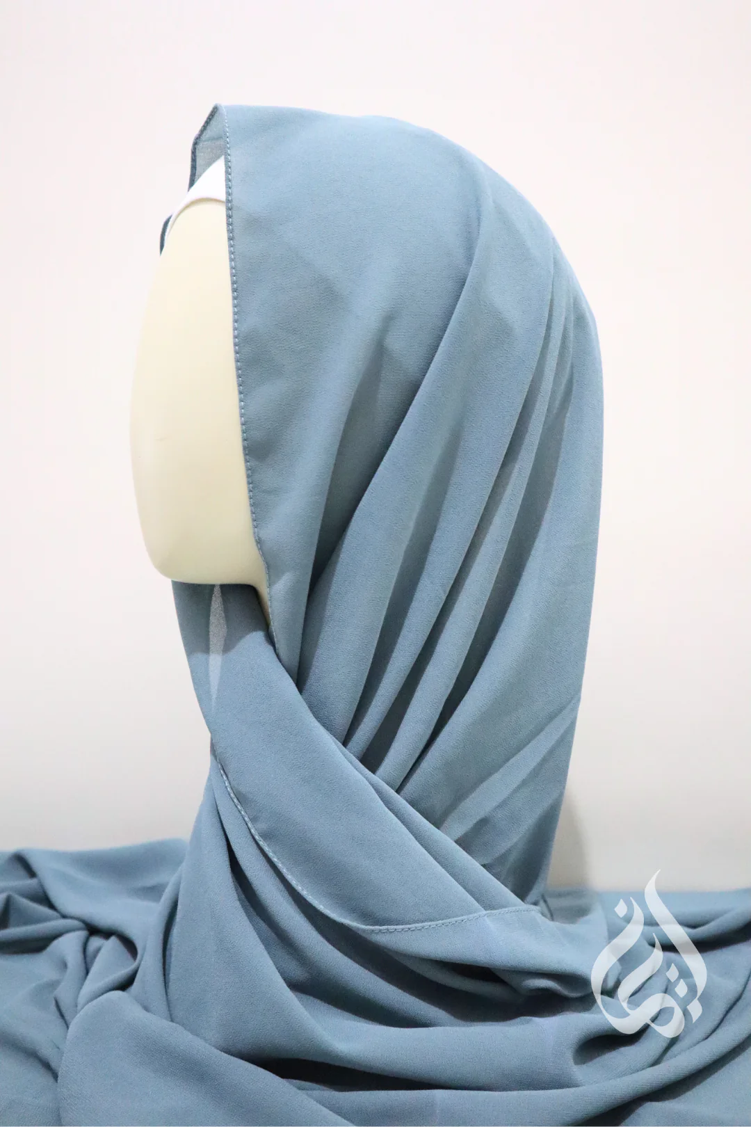 Chiffon Crepe Scarf - Rectangle (Monochrome) - Image 7