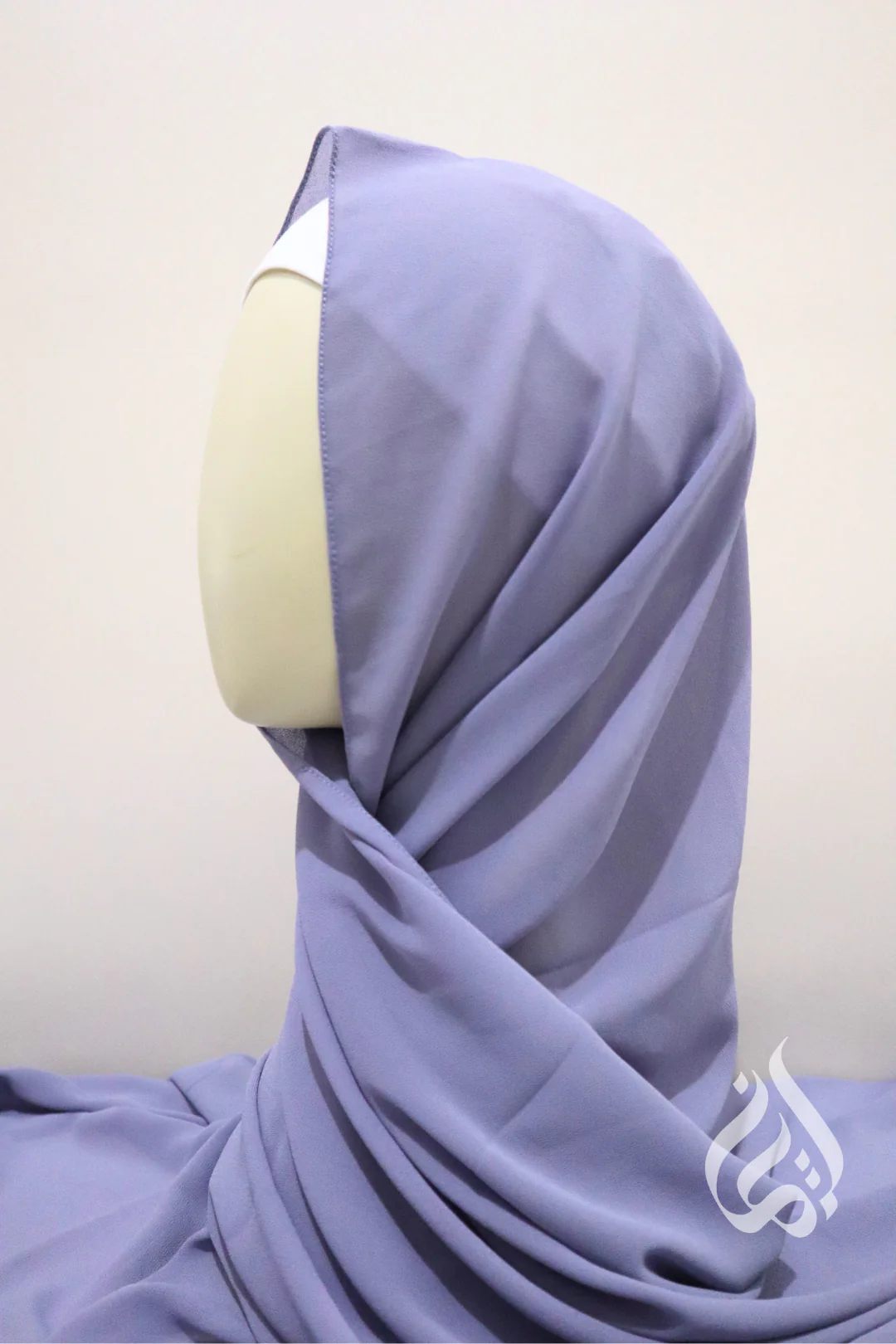 Chiffon Crepe Scarf - Rectangle (Monochrome) - Image 8