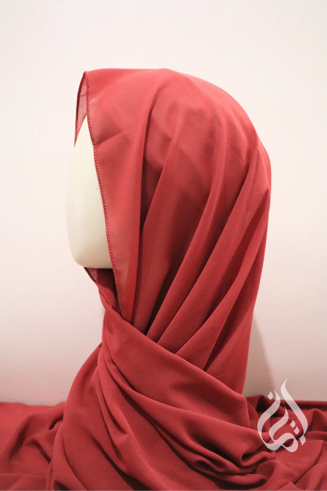 Chiffon Crepe Scarf - Rectangle (Orange & Yellows) - Image 5