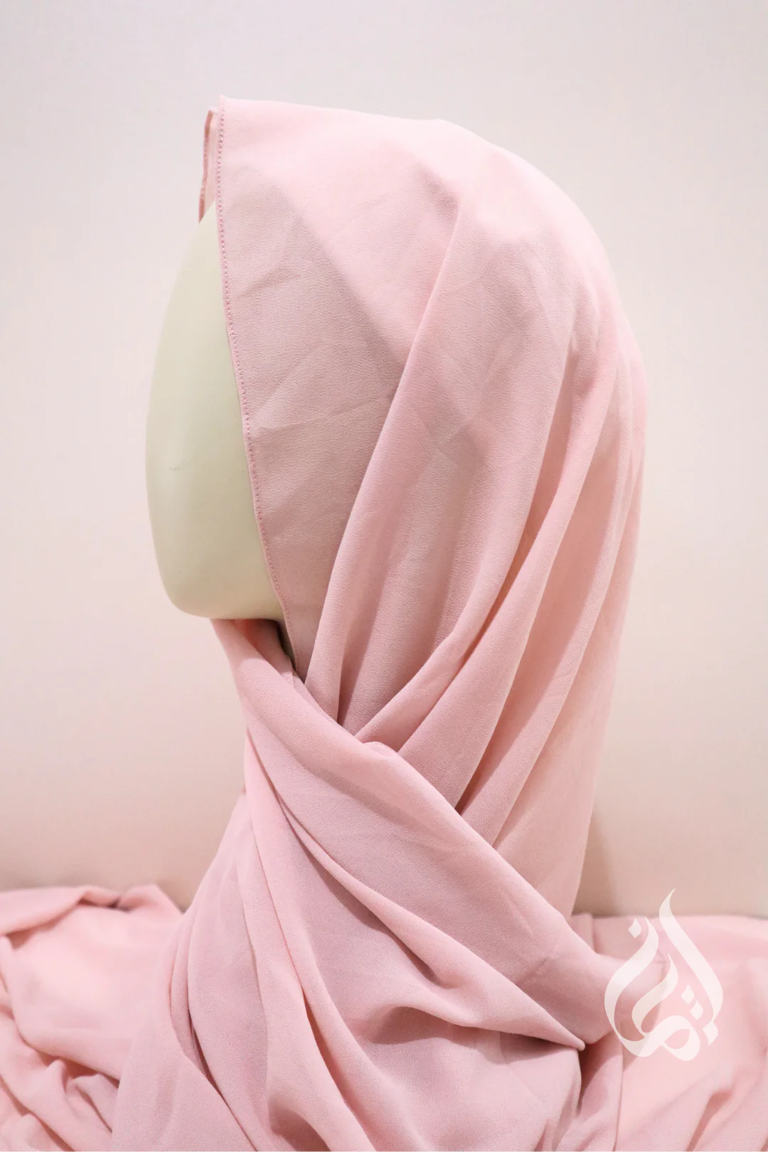 Chiffon Crepe Scarf - Rectangle (Pinks & Nudes) - Image 11