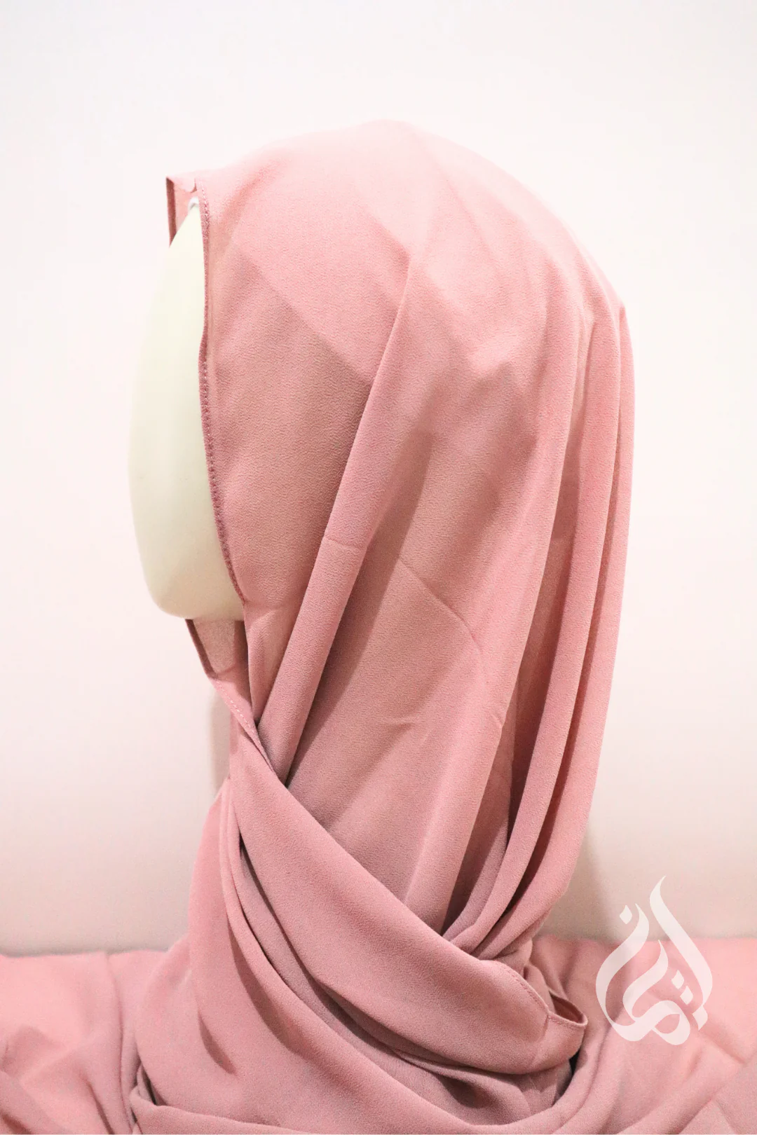 Chiffon Crepe Scarf - Rectangle (Pinks & Nudes) - Image 2