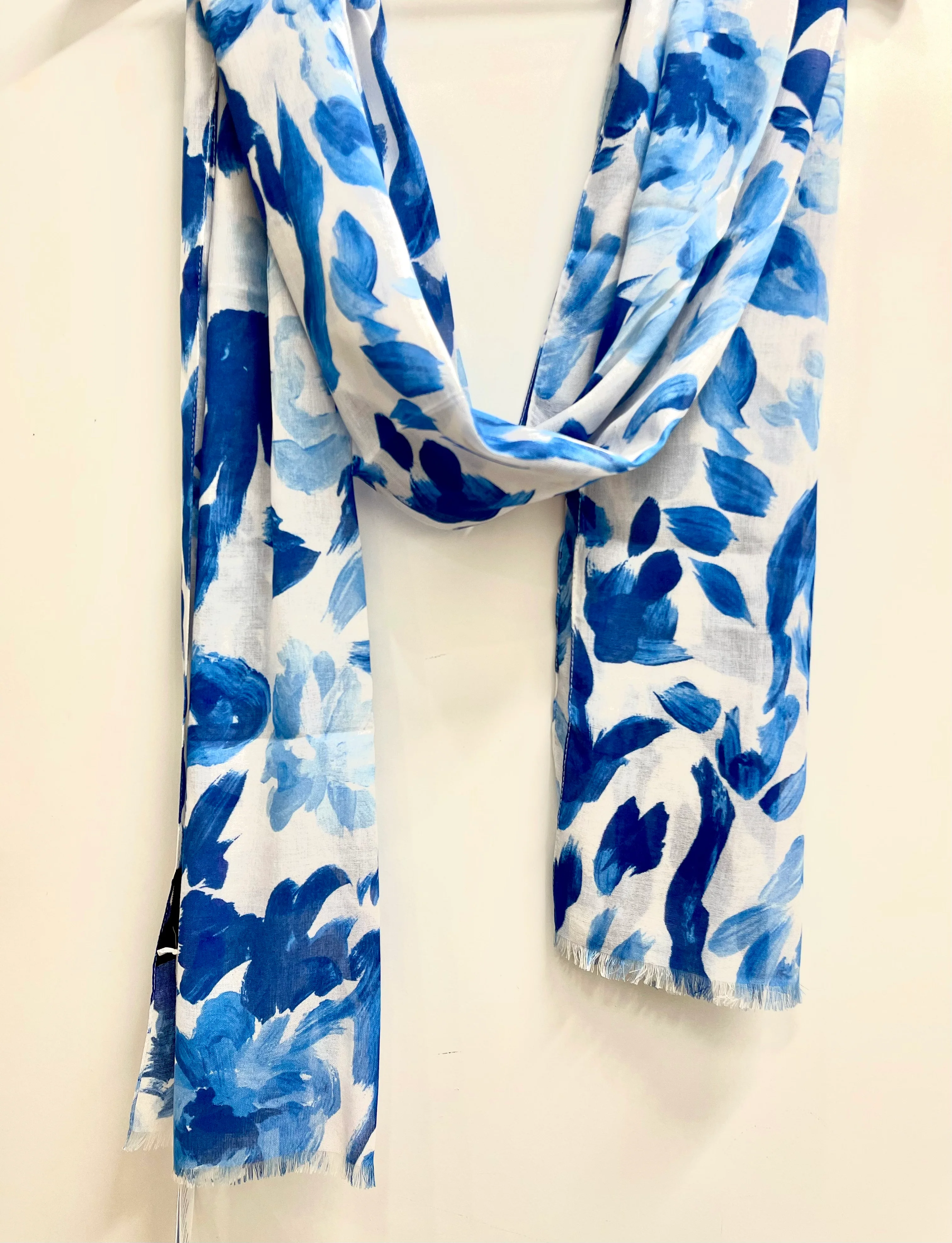 Cotton Modal Scarf - Patterned - Image 10