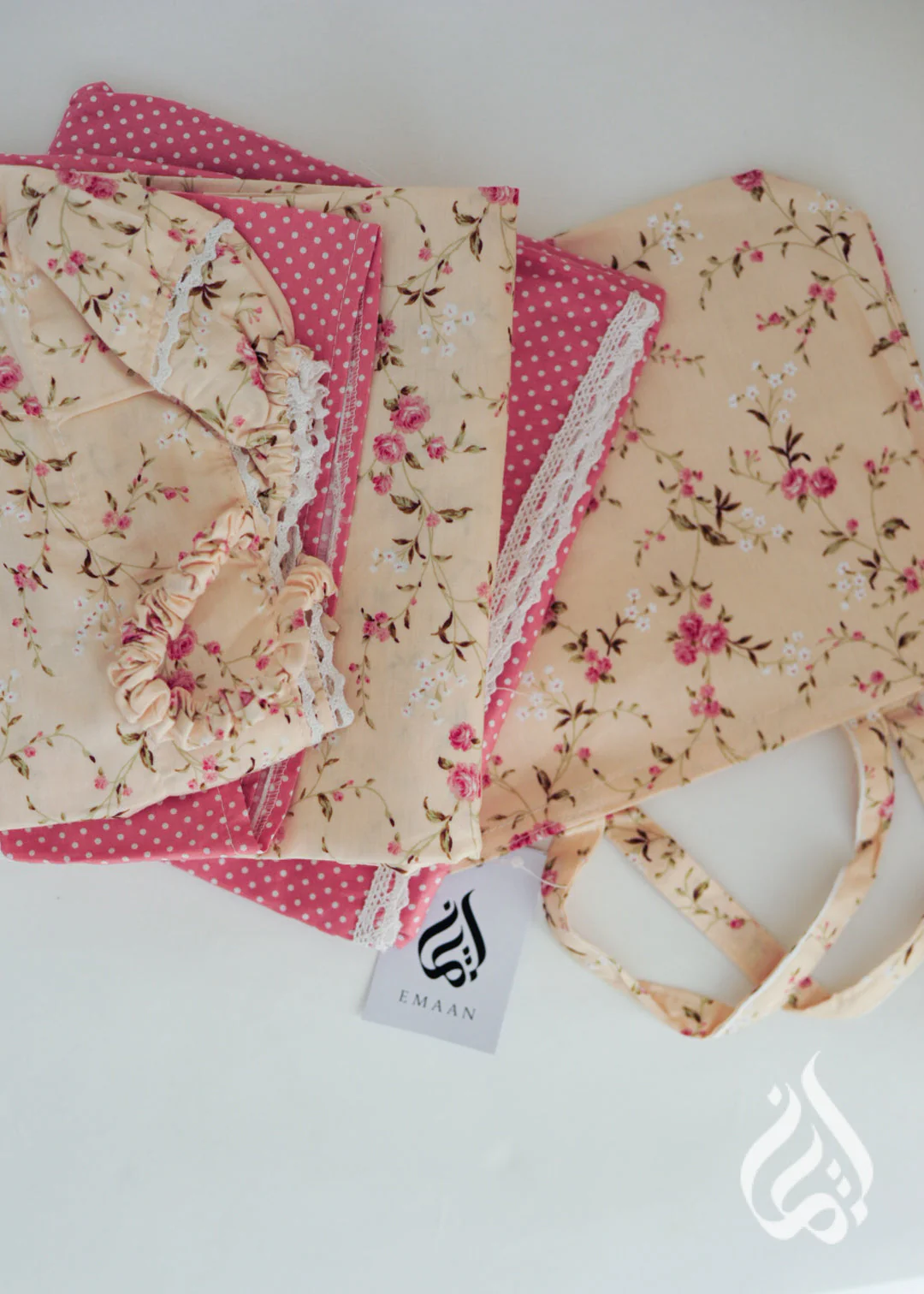 Cotton Prayer Outfit for Girls - Small - Image 7
