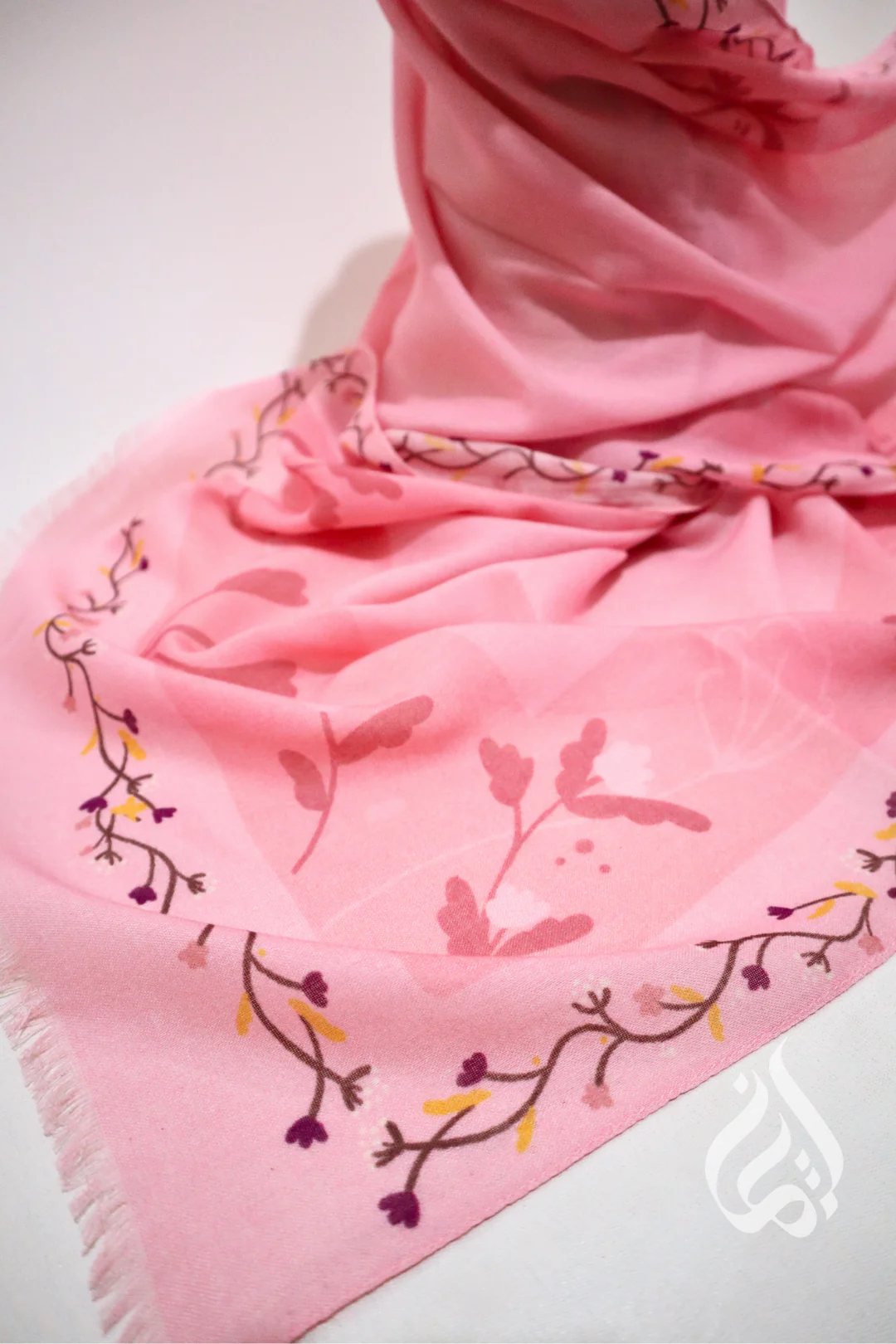 Emaan Designer Modal Scarf - Patterned - Image 2