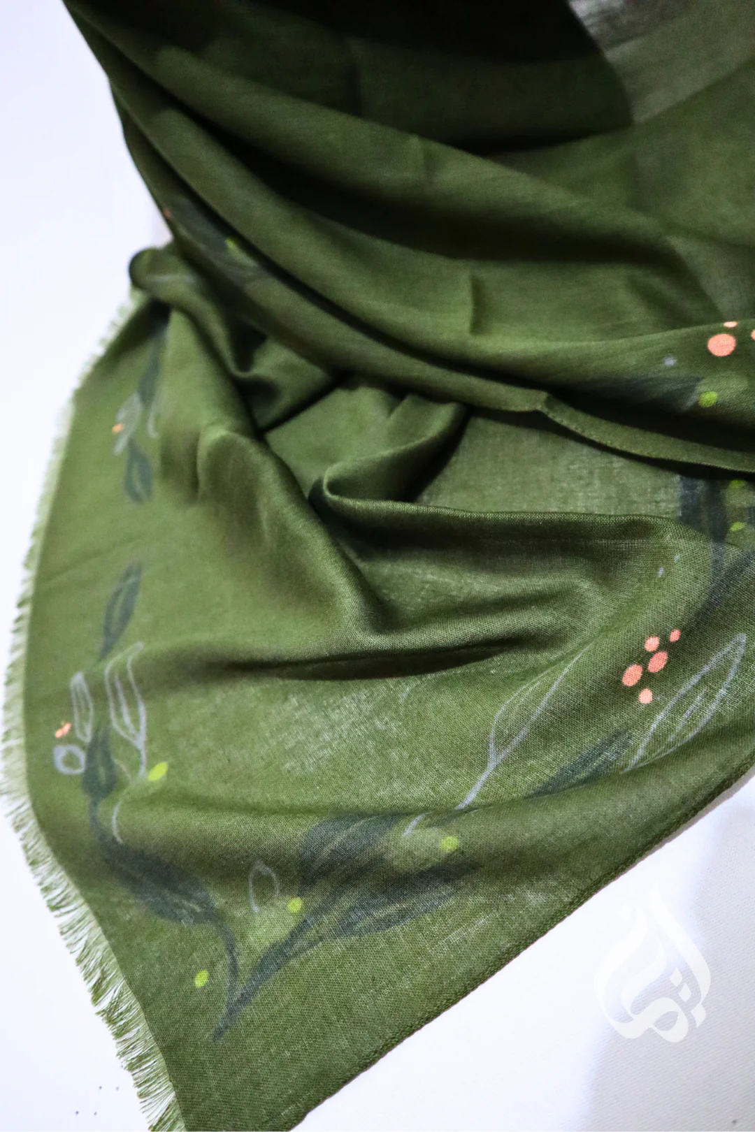 Emaan Designer Modal Scarf - Patterned - Image 6