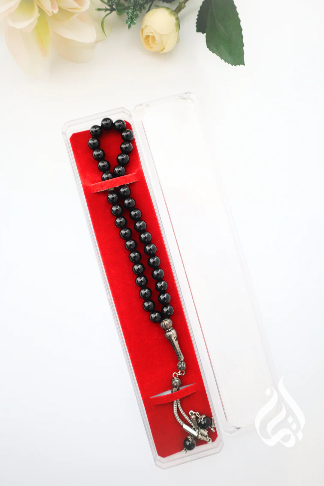 Glass Thikr Beads (33) in Gift Box - Image 5
