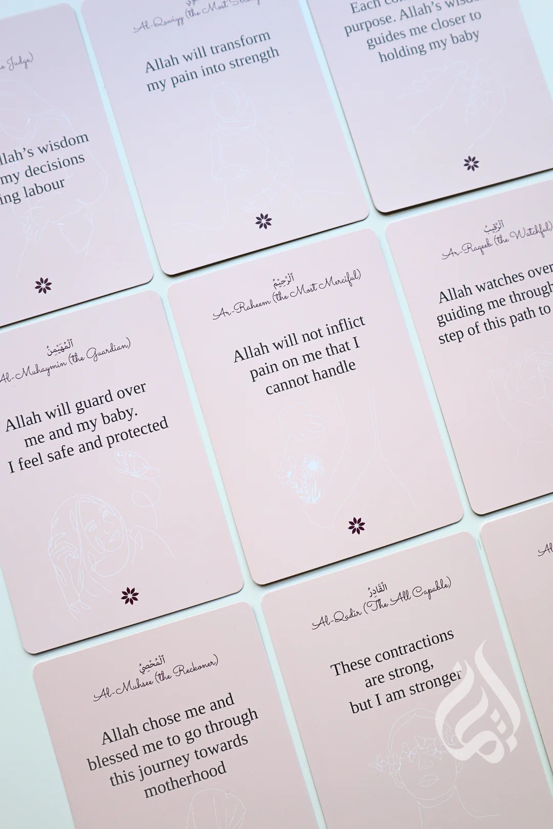 Islamic Pregnancy Affirmation Cards - Image 3