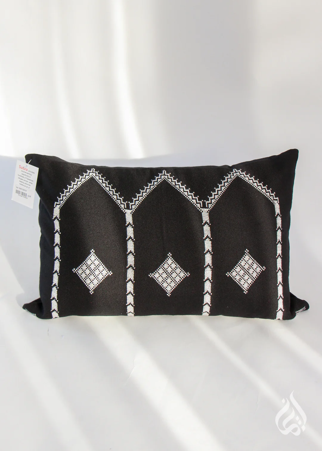 Jerusalem Gates Cushion by Sulafa- Made in Palestine - Image 6
