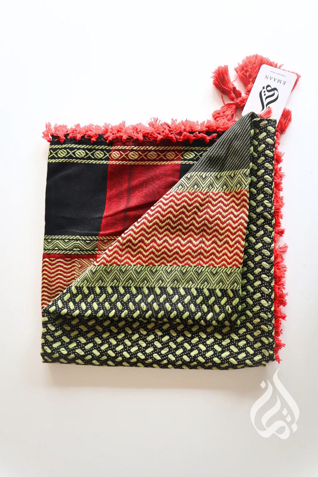 Kufiyeh Scarf (Multicoloured) - Geometric Patterns - Image 12