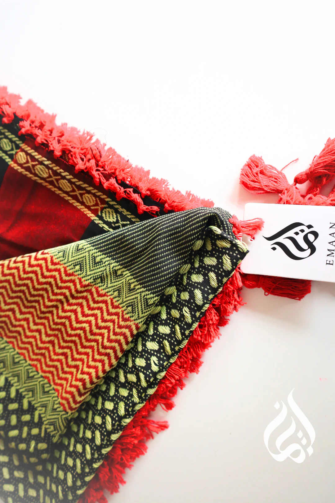 Kufiyeh Scarf (Multicoloured) - Geometric Patterns - Image 13