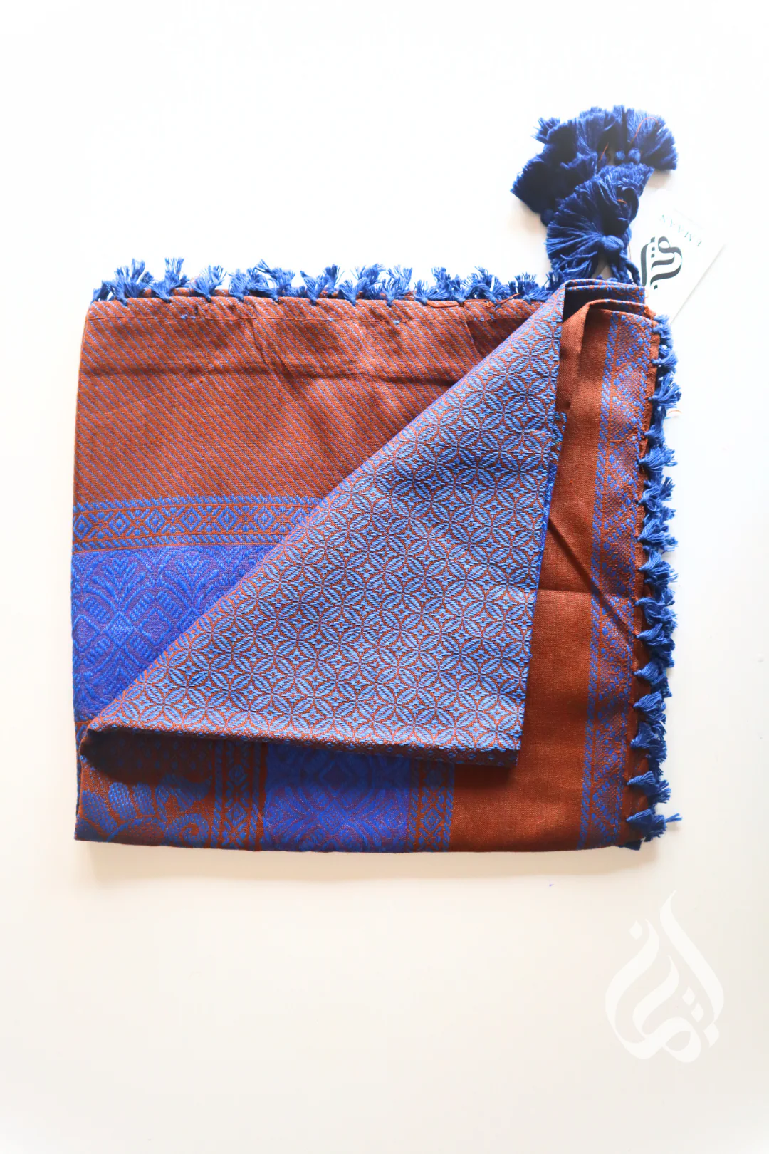 Kufiyeh Scarf (Multicoloured) - Geometric Patterns - Image 4