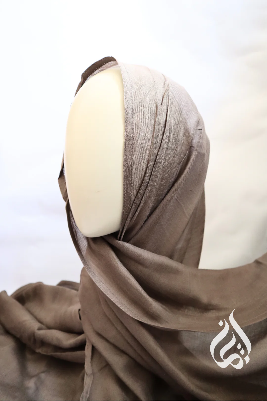 Modal Scarf Plain - Browns - Image 4