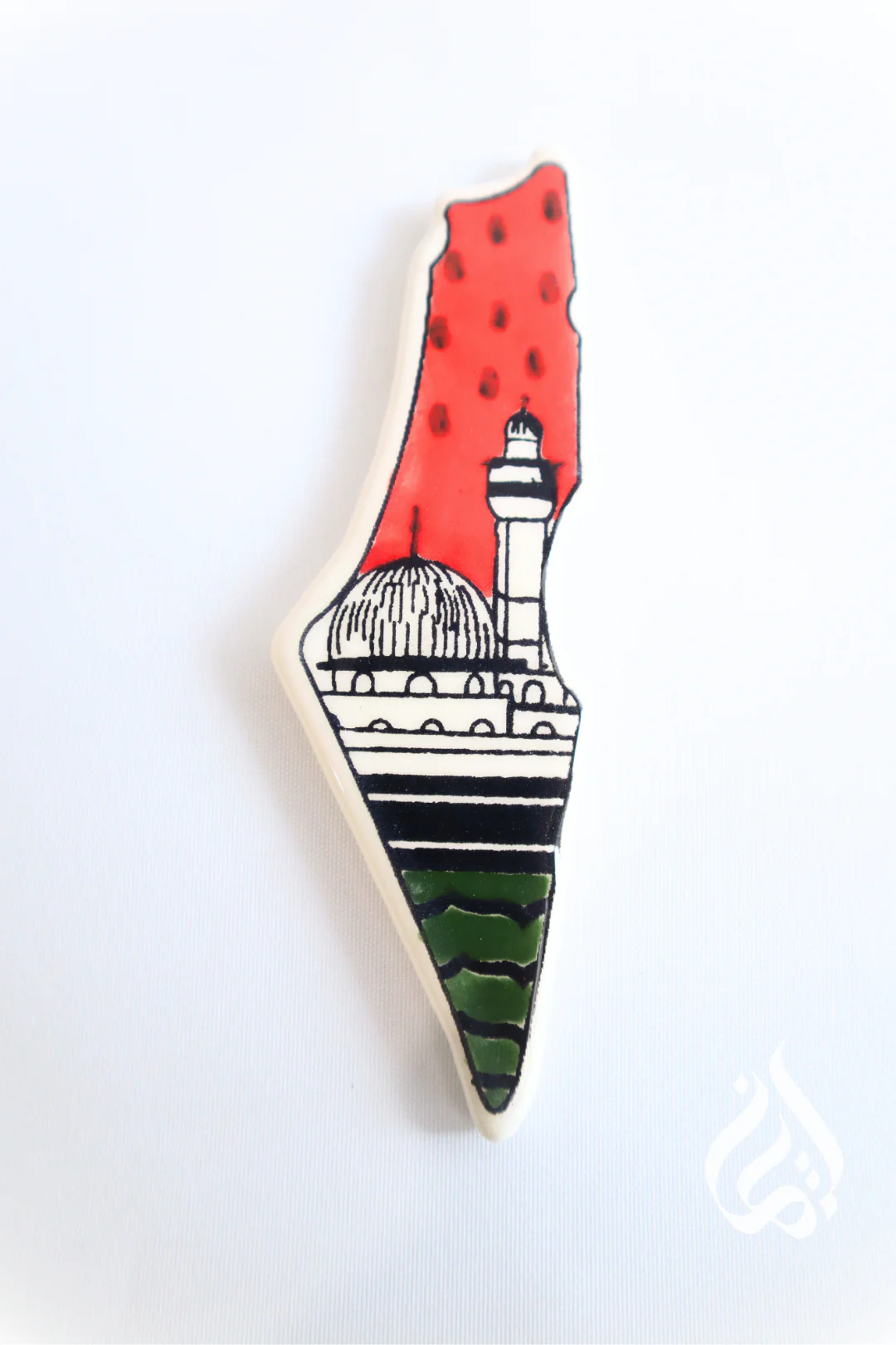 Palestinian Map Fridge Magnet - Image 6