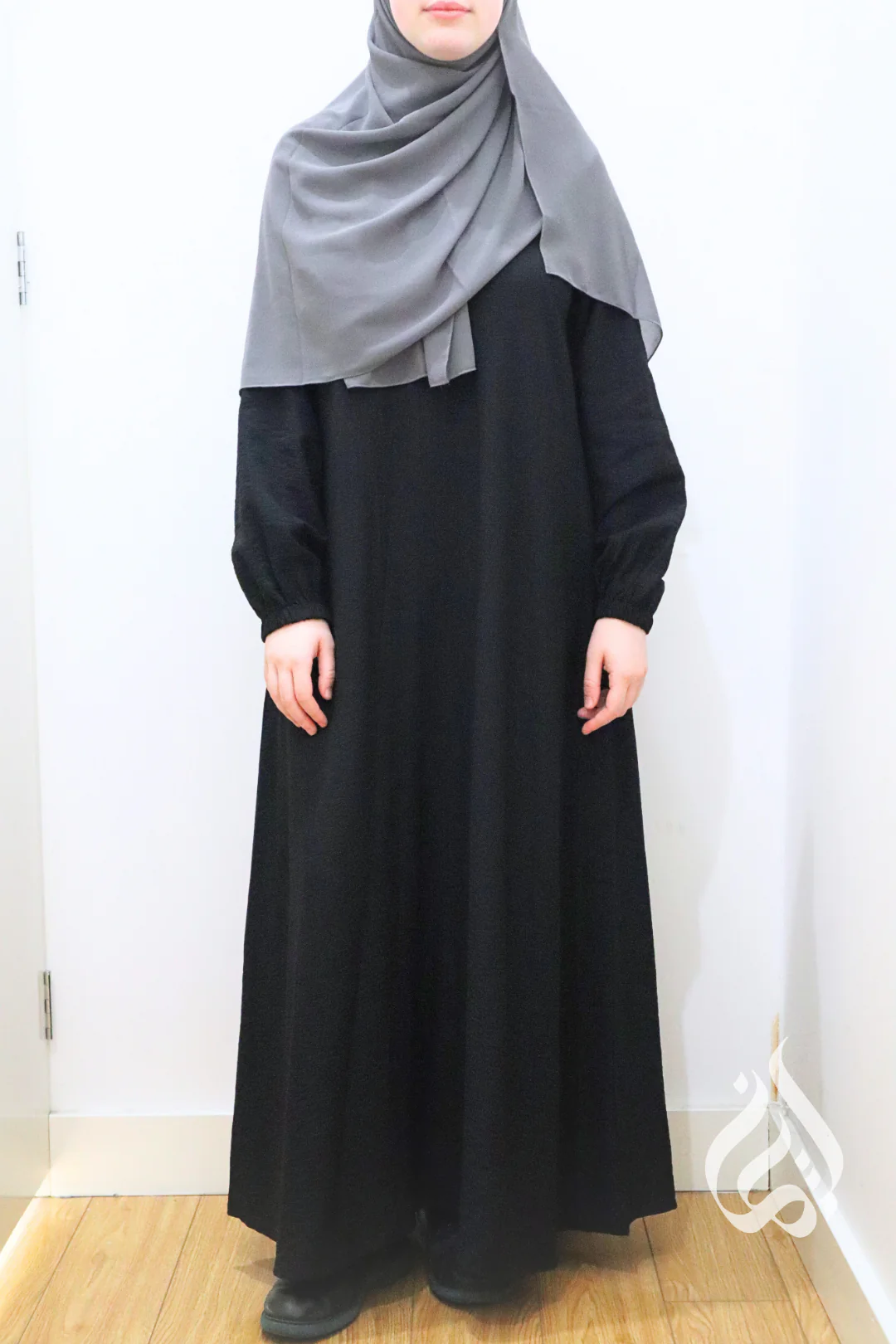 Plain Classic Dress - Black