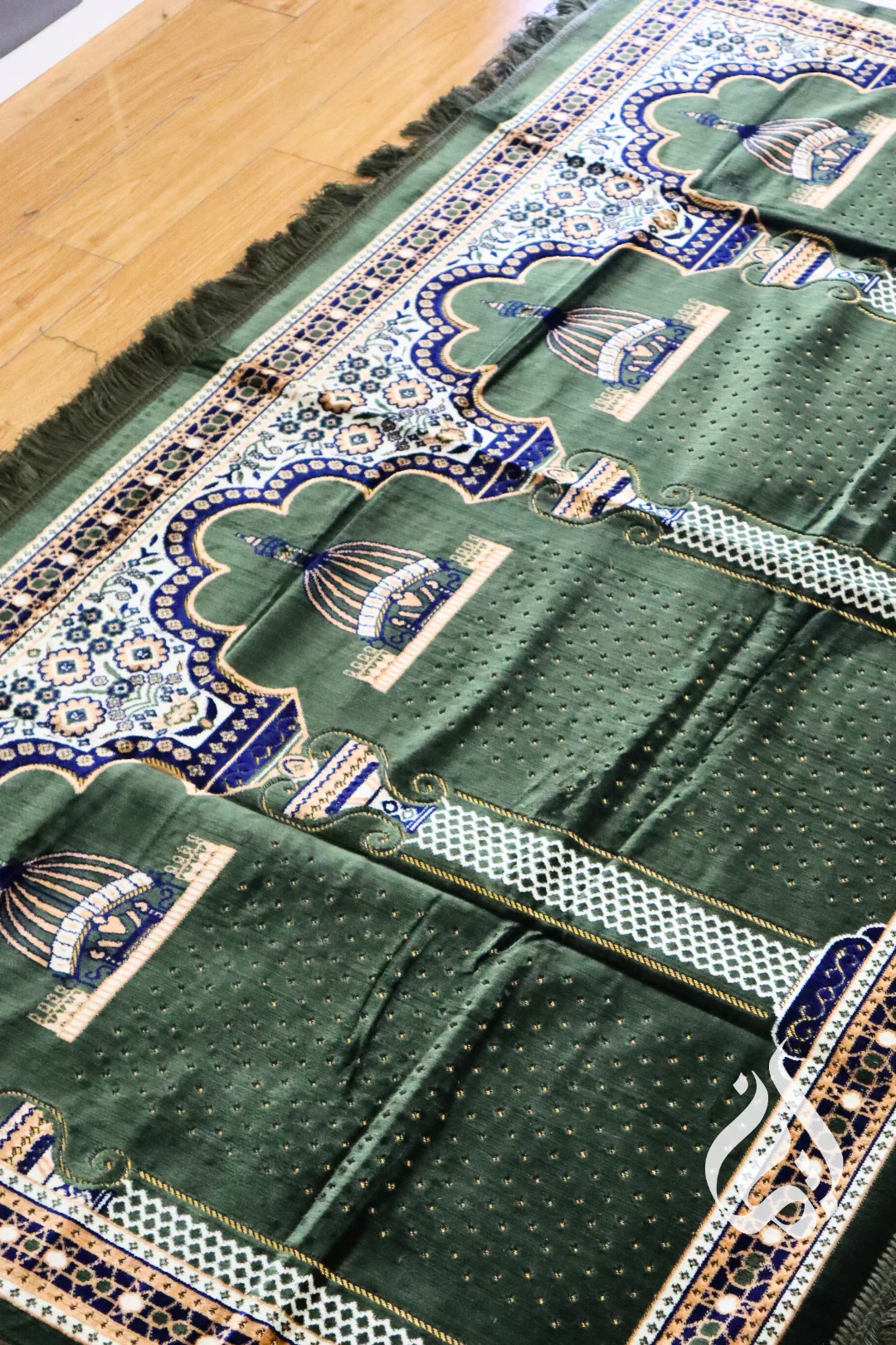 Prayer Mat - Multi fits 3-5 people (Green) - Image 4