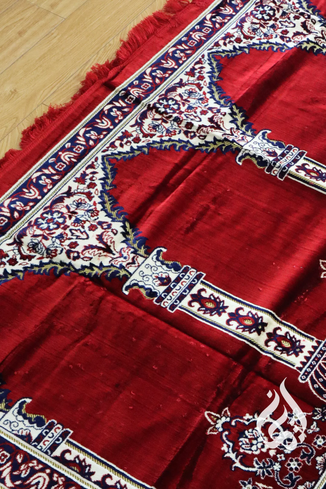 Prayer Mat - Multi fits 3-5 people (Red) - Image 6