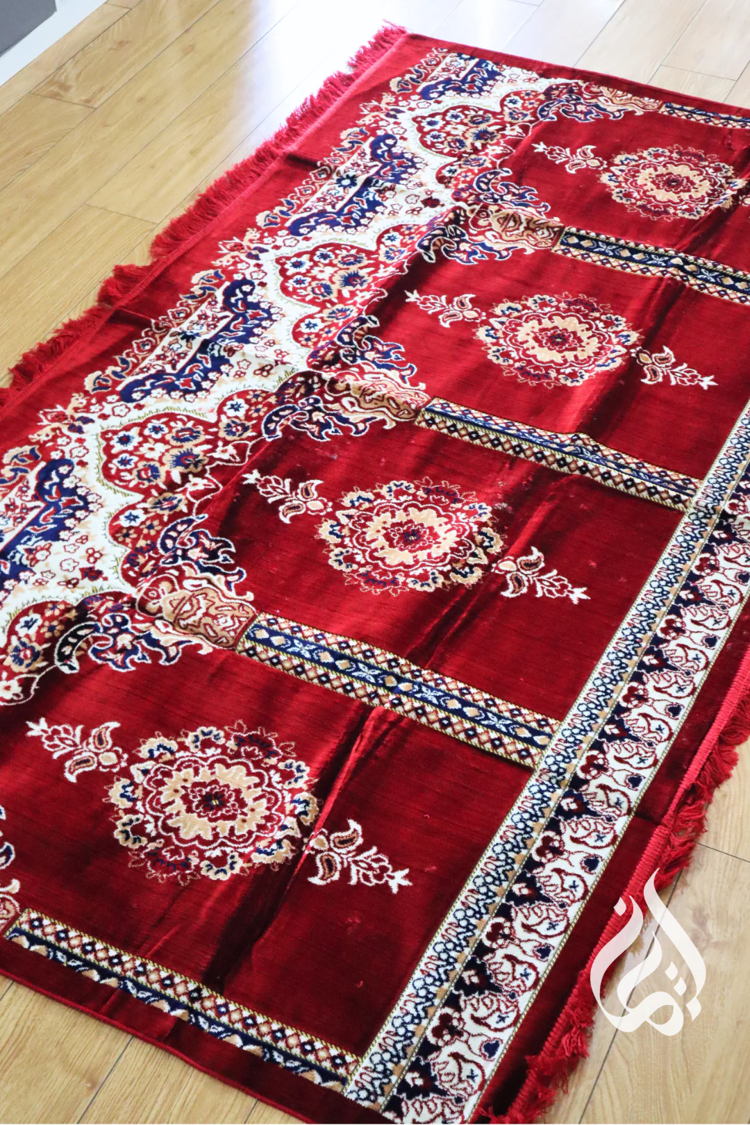 Prayer Mat - Multi fits 3-5 people (Red) - Image 7