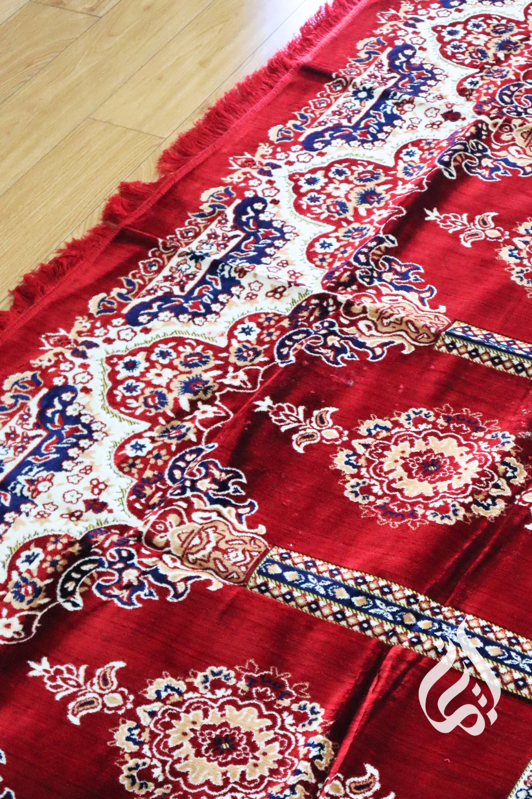 Prayer Mat - Multi fits 3-5 people (Red) - Image 8