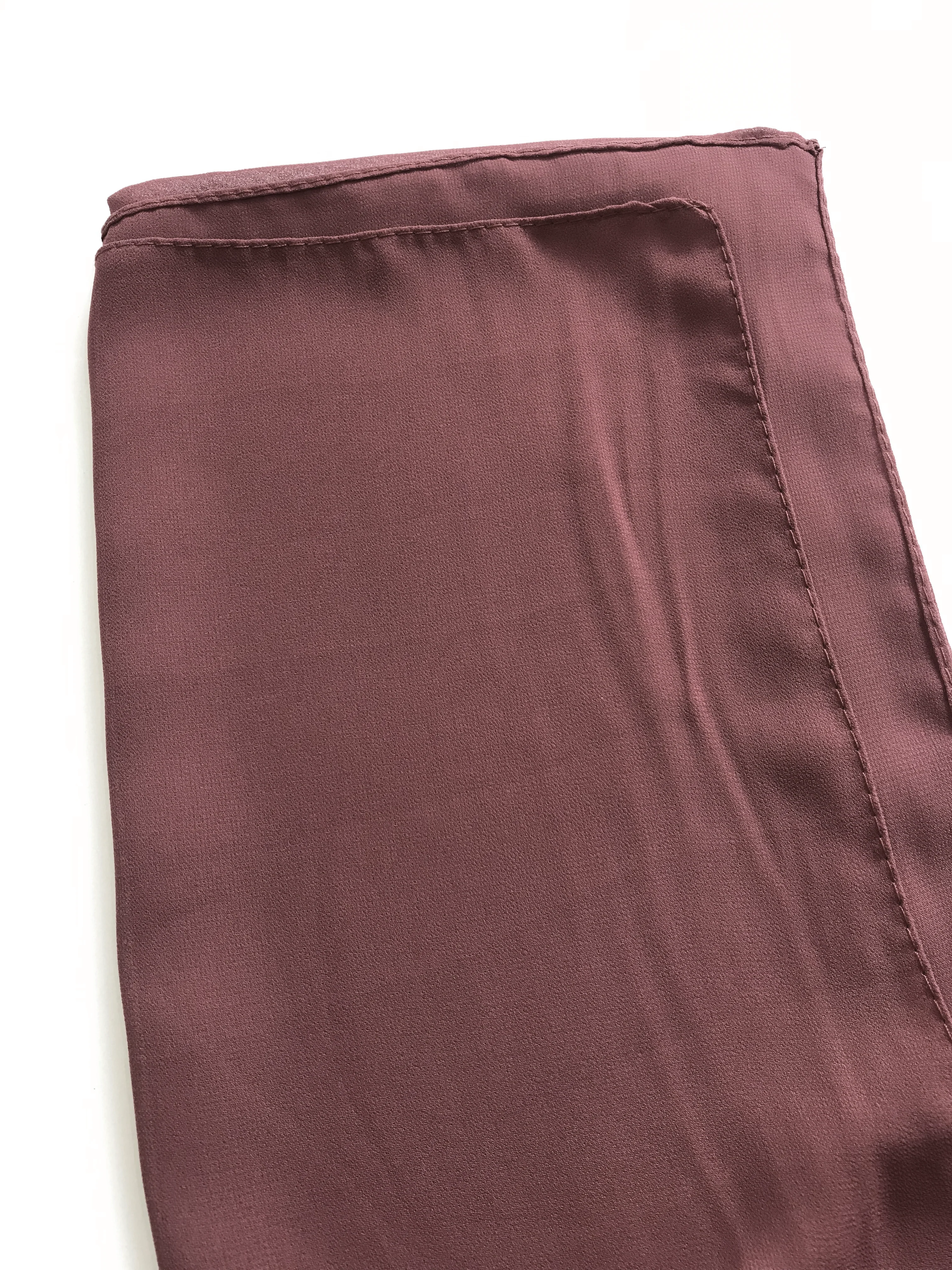 Chiffon Scarf - Rectangle - Reds & Oranges -(2 for $25) - Image 3