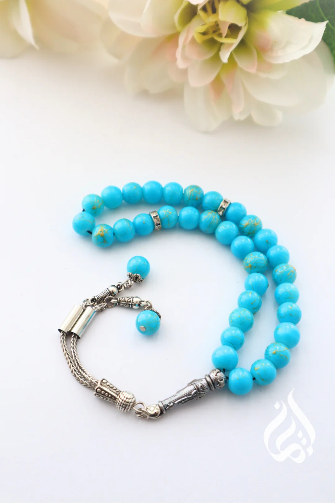 Thikr Beads (33) with Silver Tassel - Image 6
