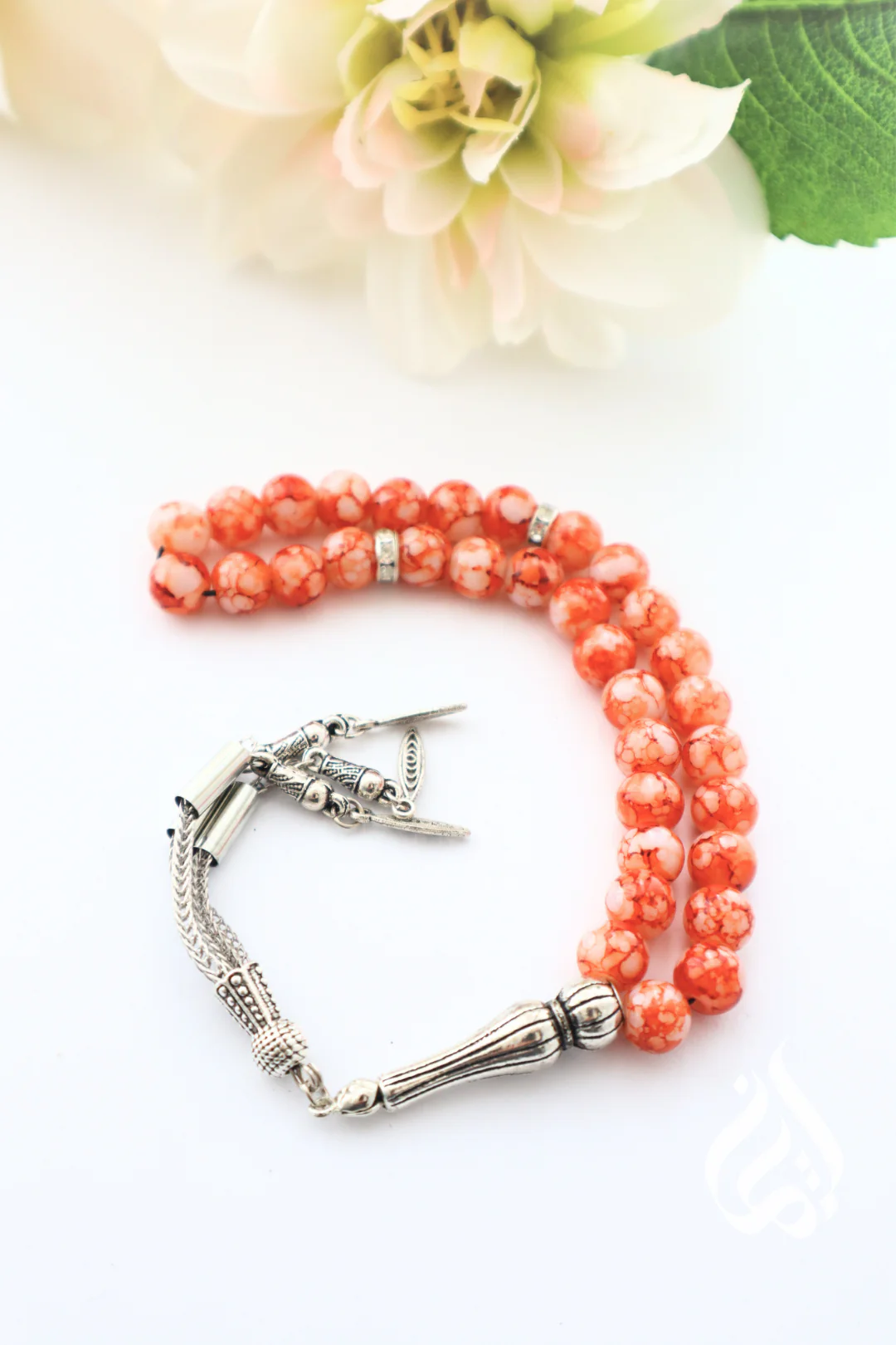 Thikr Beads (33) with Silver Tassel - Image 8